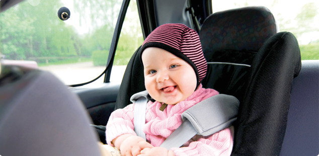 Toddler in Budget safety seat